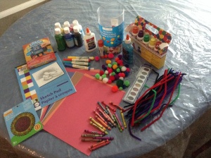 Here are some materials that are provided to my grandsons to encourage their spatial intelligence.